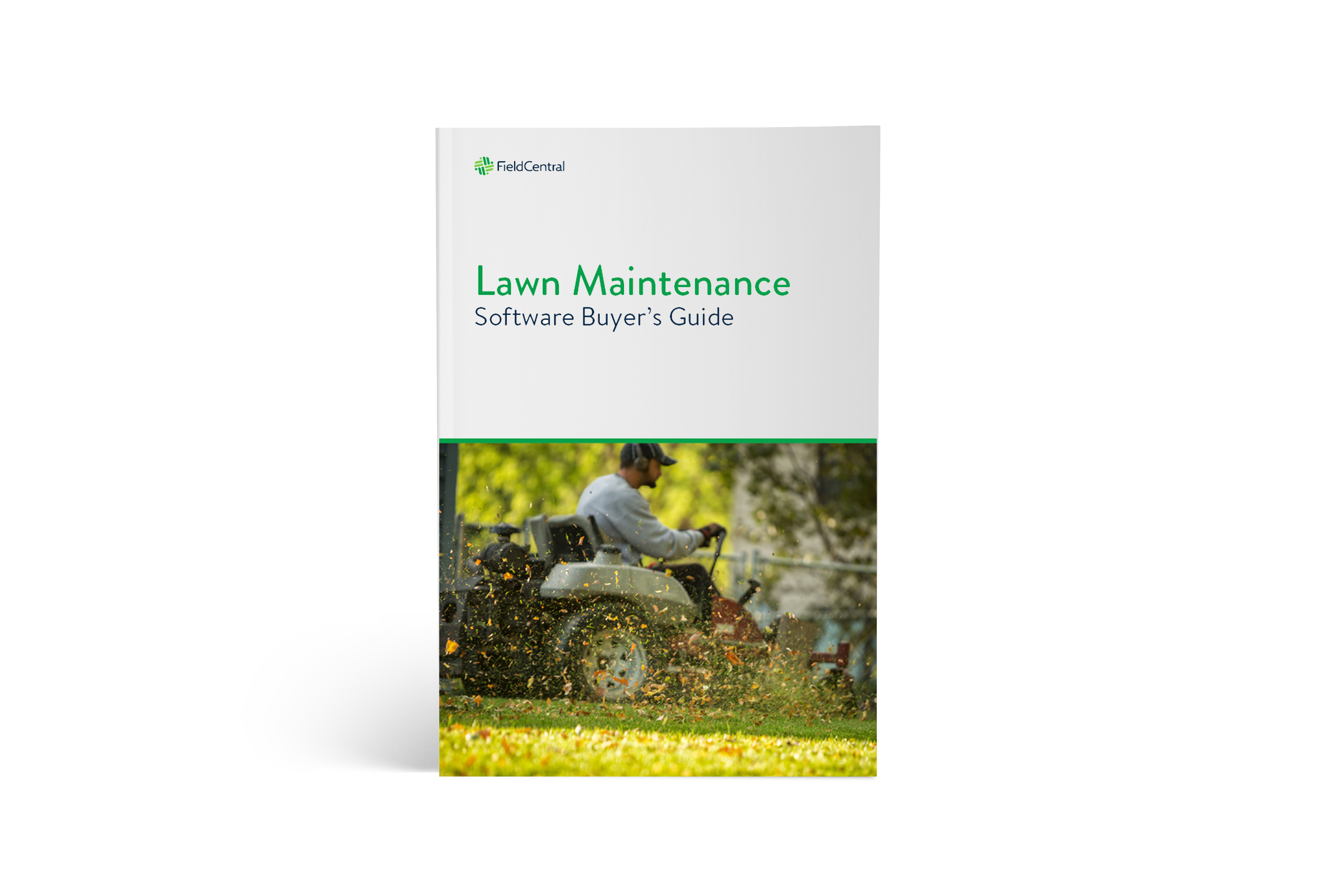 Lawn Maintenance Software Buyer's Guide ebook cover.