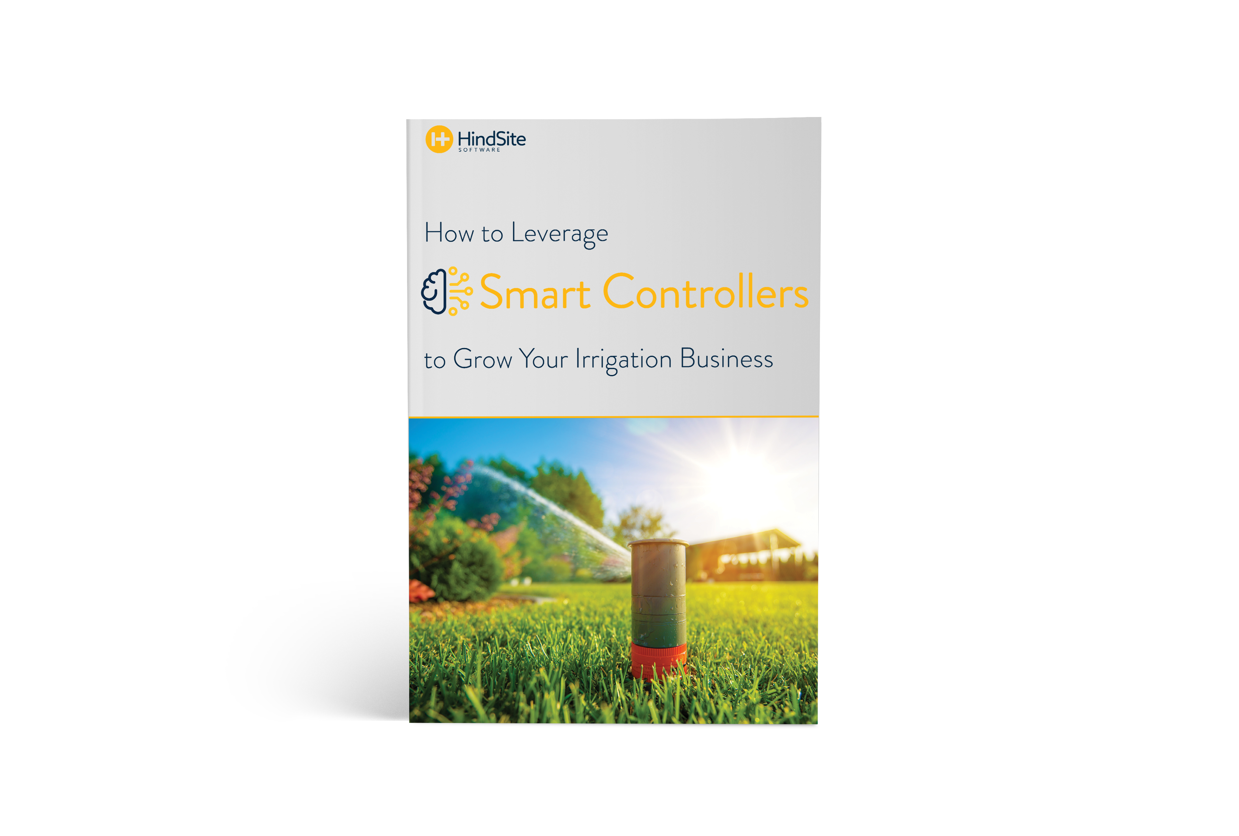 How to Leverage Smart Controllers to Grow Your Irrigation Business ebook cover.