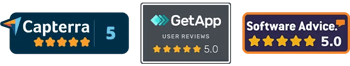 capterra, getapp software advice rating copy