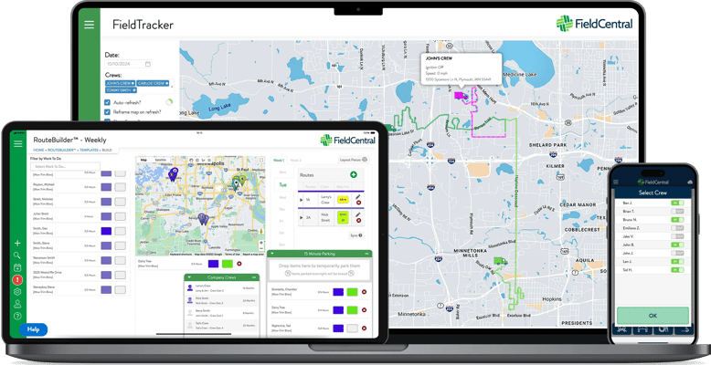 Lawn Care Routing and Scheduling Software